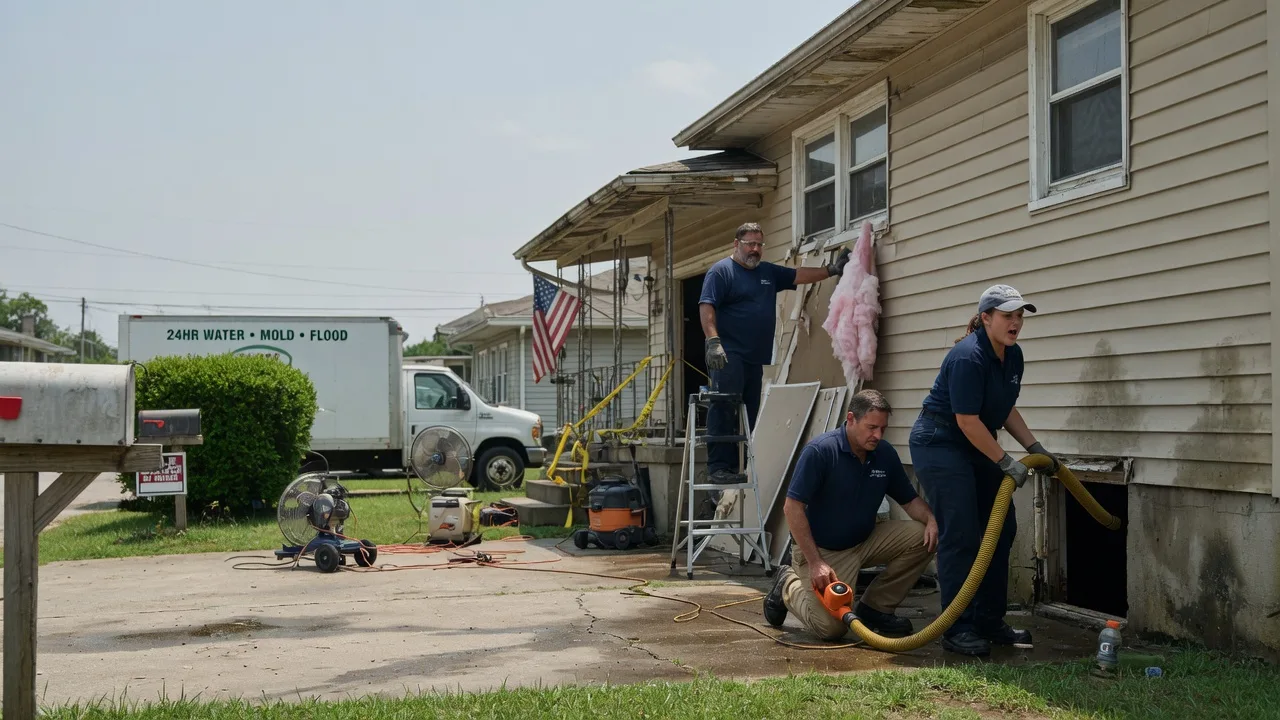 Water Damage Repair in Dry Run, PA near me